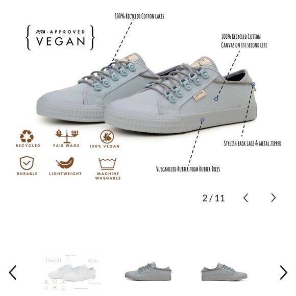NEW GROUNDED SNEAKERS - Picture 5 of 9